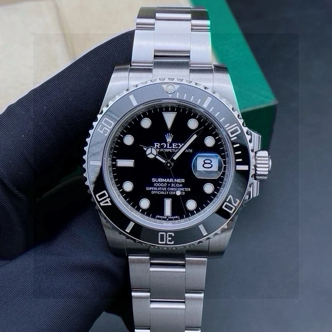 99新 Rolex/劳力士 20年全套/潜航者116610黑水鬼/男表/表径40