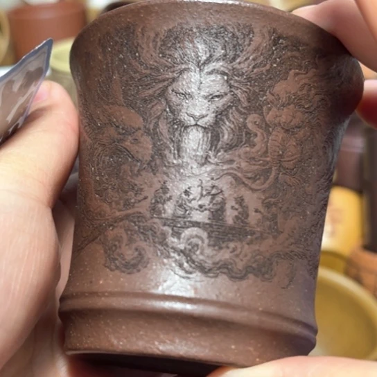 紫砂茶杯宜兴紫砂茶具微瑕