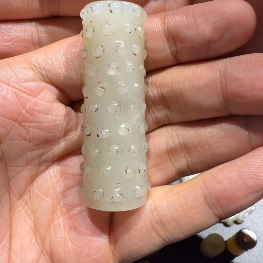 未镶嵌和田玉挂件面****暖