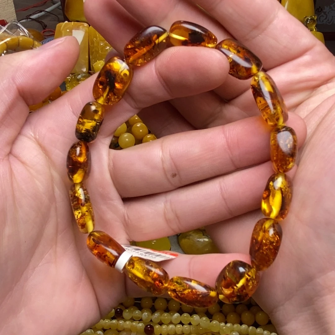 琥珀未镶嵌裸石蜜蜡