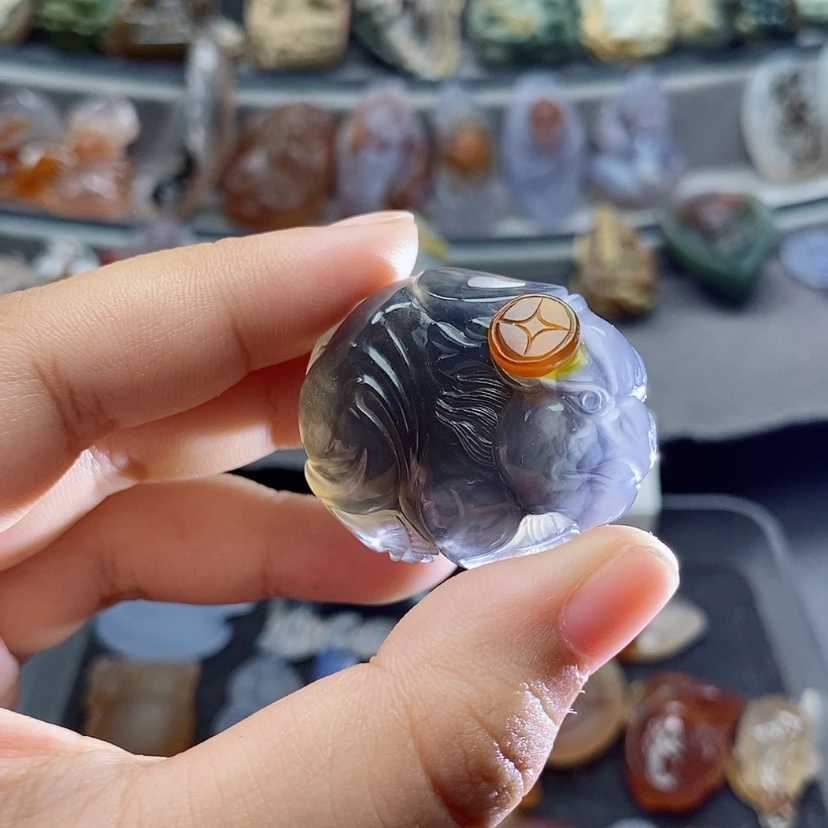 【闪购商品】未镶嵌吊坠定制玛瑙