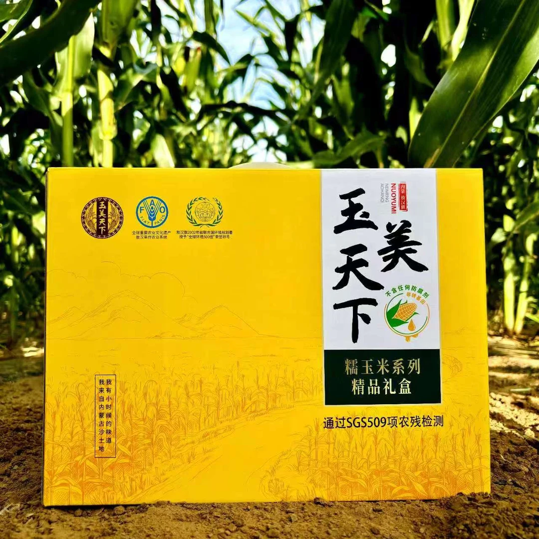 农老头玉美天下香糯玉米新鲜内蒙粘黄玉米白玉米真空玉米非转基因