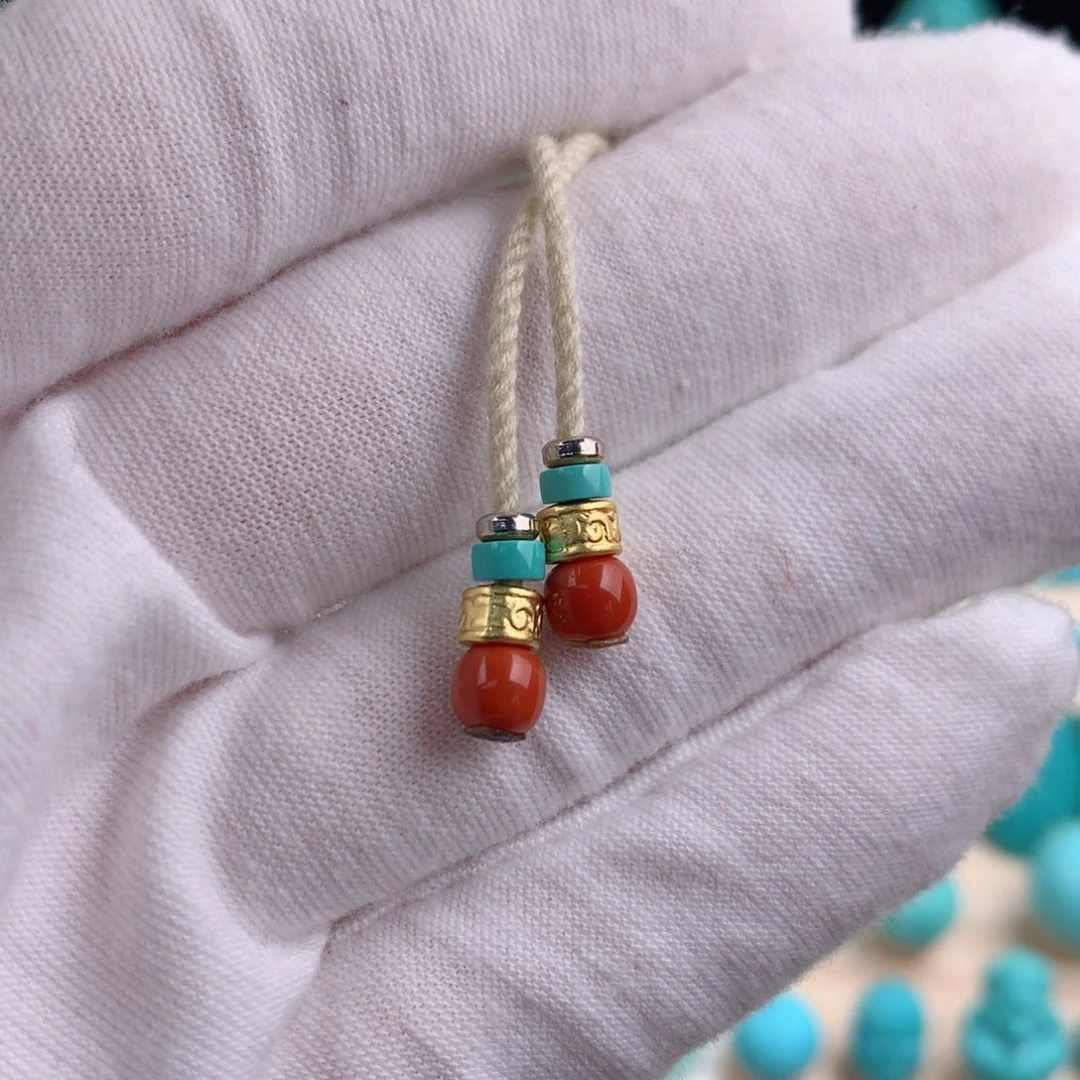 【闪购商品】绿松石珠宝半成品未镶嵌