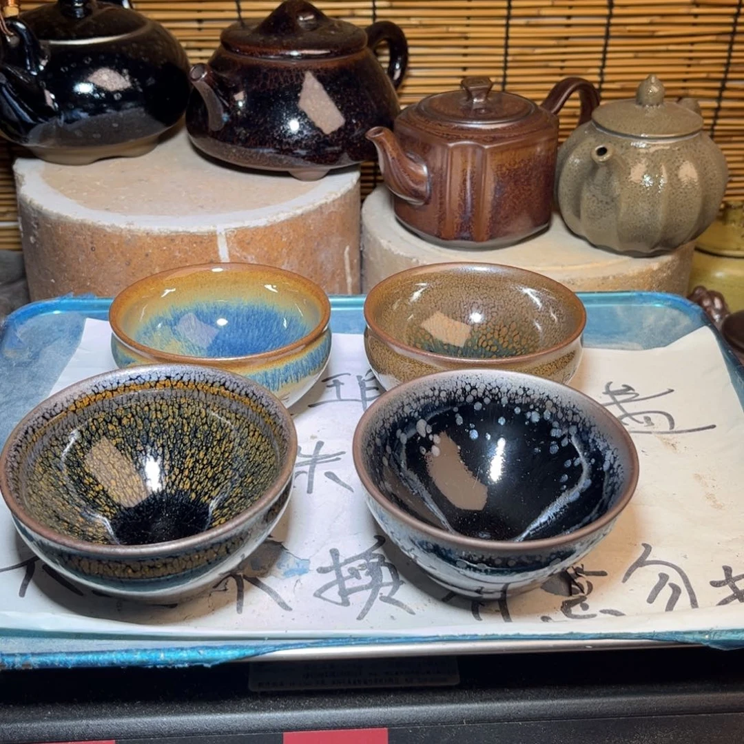 茶盏建窑建盏 微瑕作品