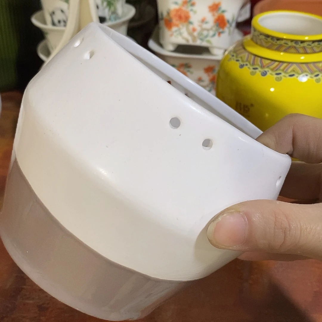 杯子陶陶盆有孔 瑕疵介意勿拍