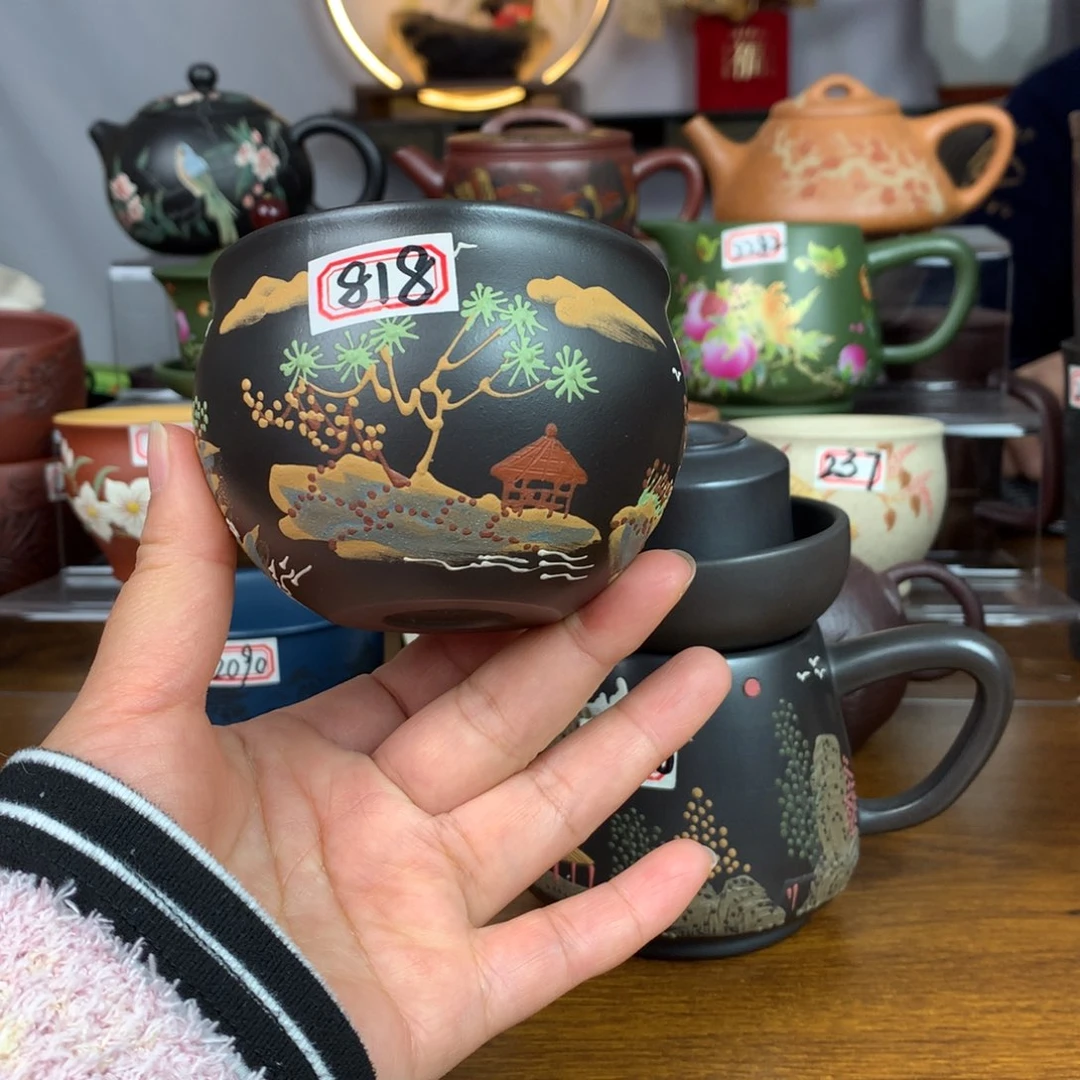 紫砂茶杯宜兴紫砂茶具