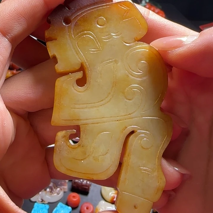 未镶嵌和田玉挂件