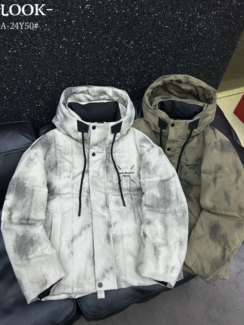 【GSD】高充极寒系列.情侣加厚工装冲锋衣结构口袋防寒服Z-24Y50