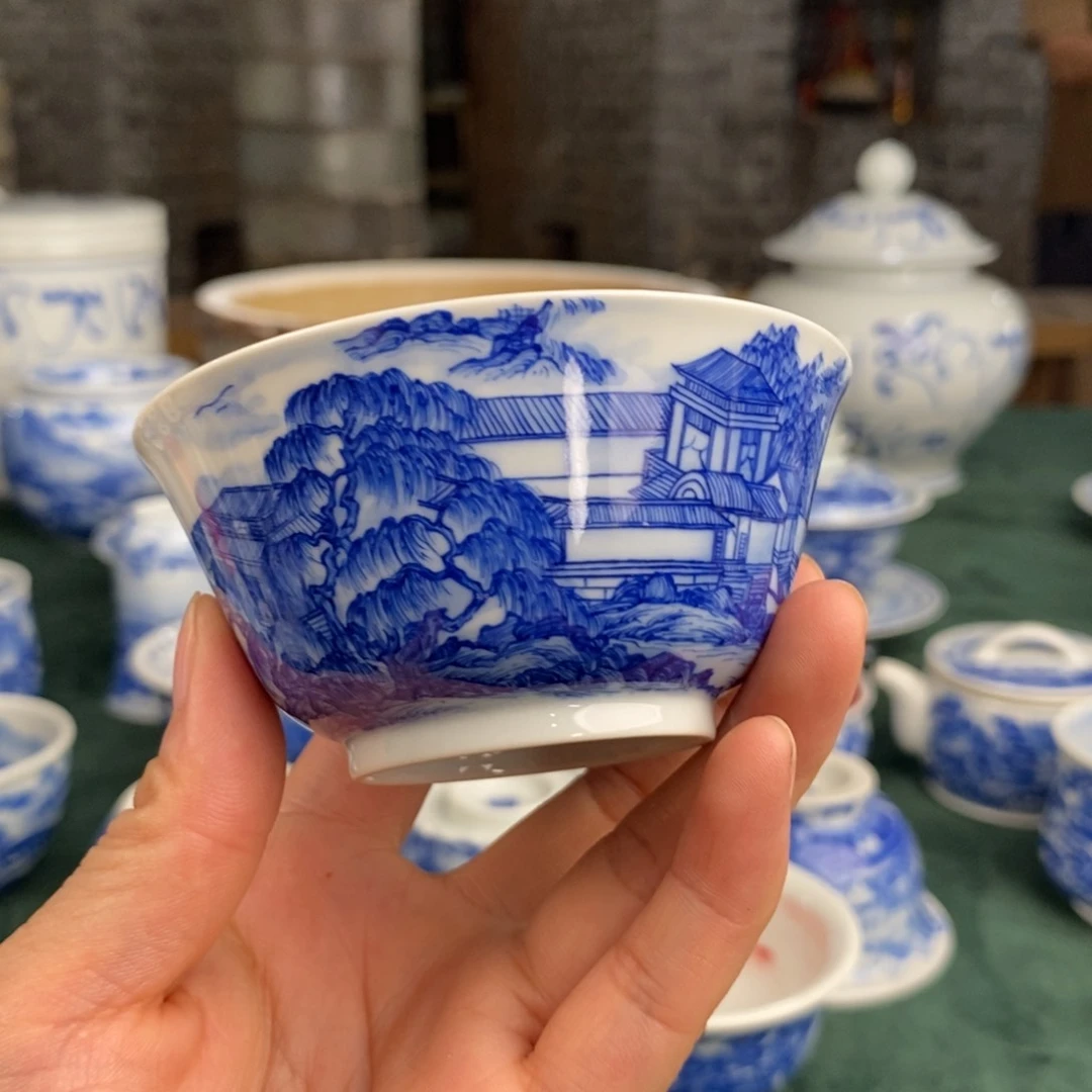 景德镇陶瓷手工手绘