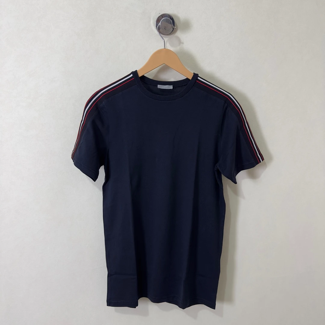 99新 DIOR/迪奥 条纹短袖 小刺绣logo S码