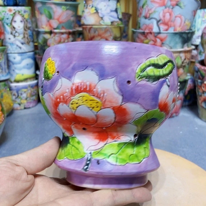 景德镇艺术手绘作品