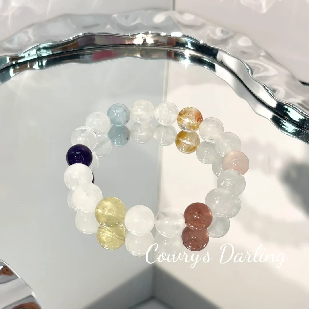 BK003--【斑斓】多宝手链有瑕有色差多样性发