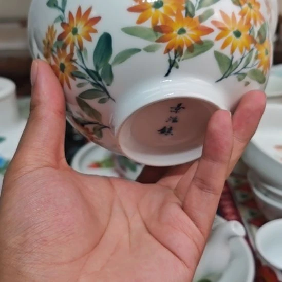 摆件瓷片景德镇高端陶瓷