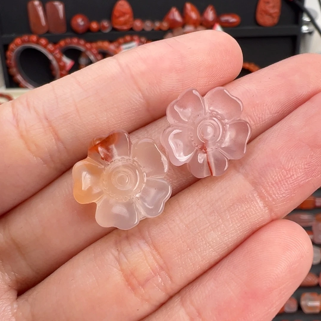 迷***香南红玛瑙未镶嵌颈饰