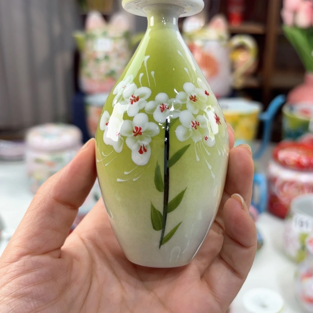 景德镇手绘高温釉下彩陶瓷茶具