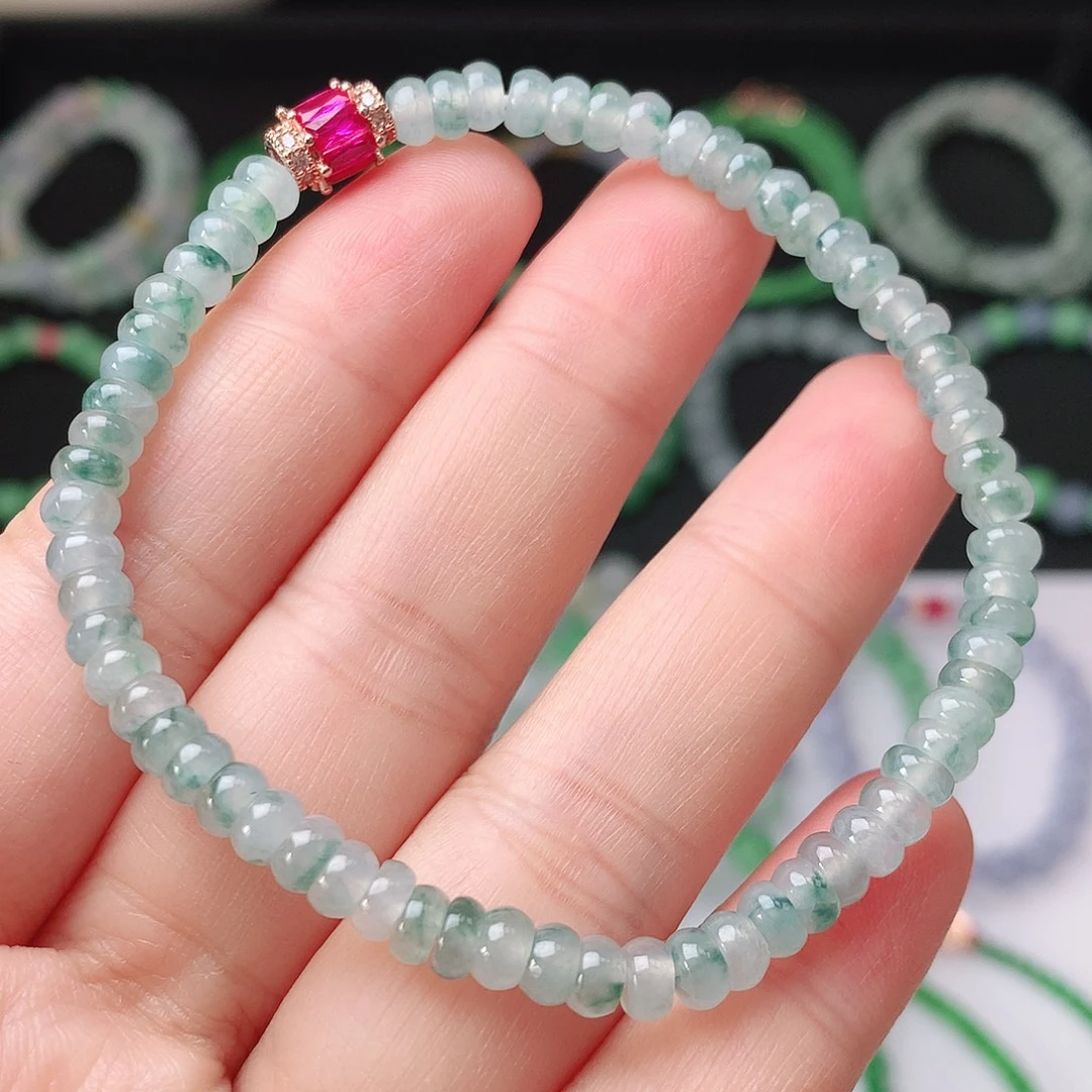 翡翠未镶嵌手链翡翠