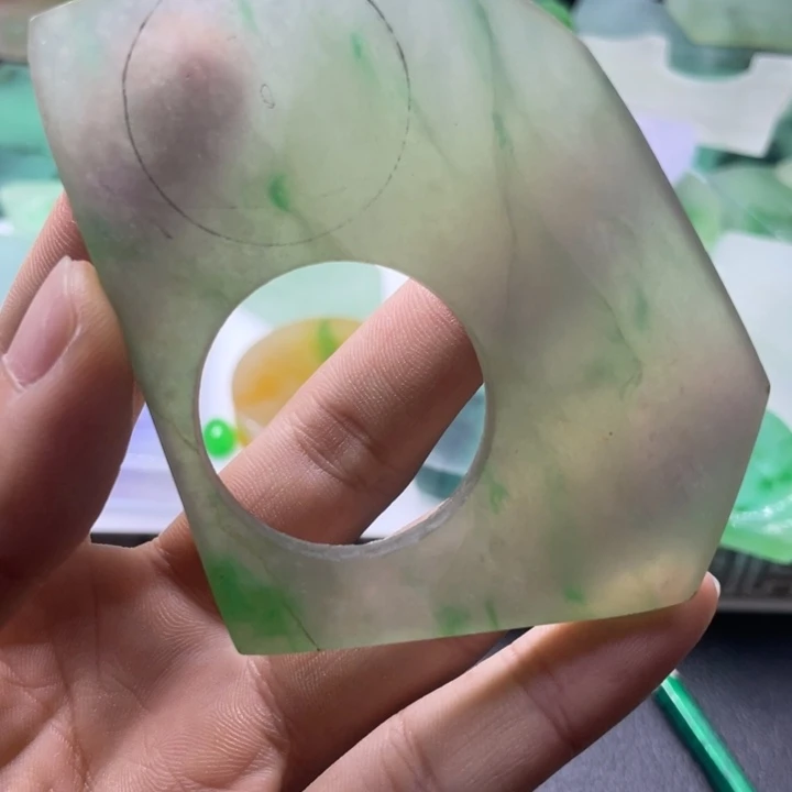 石材定制吊坠平安扣！