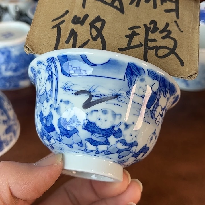 瓷片景德镇全手工手绘陶瓷