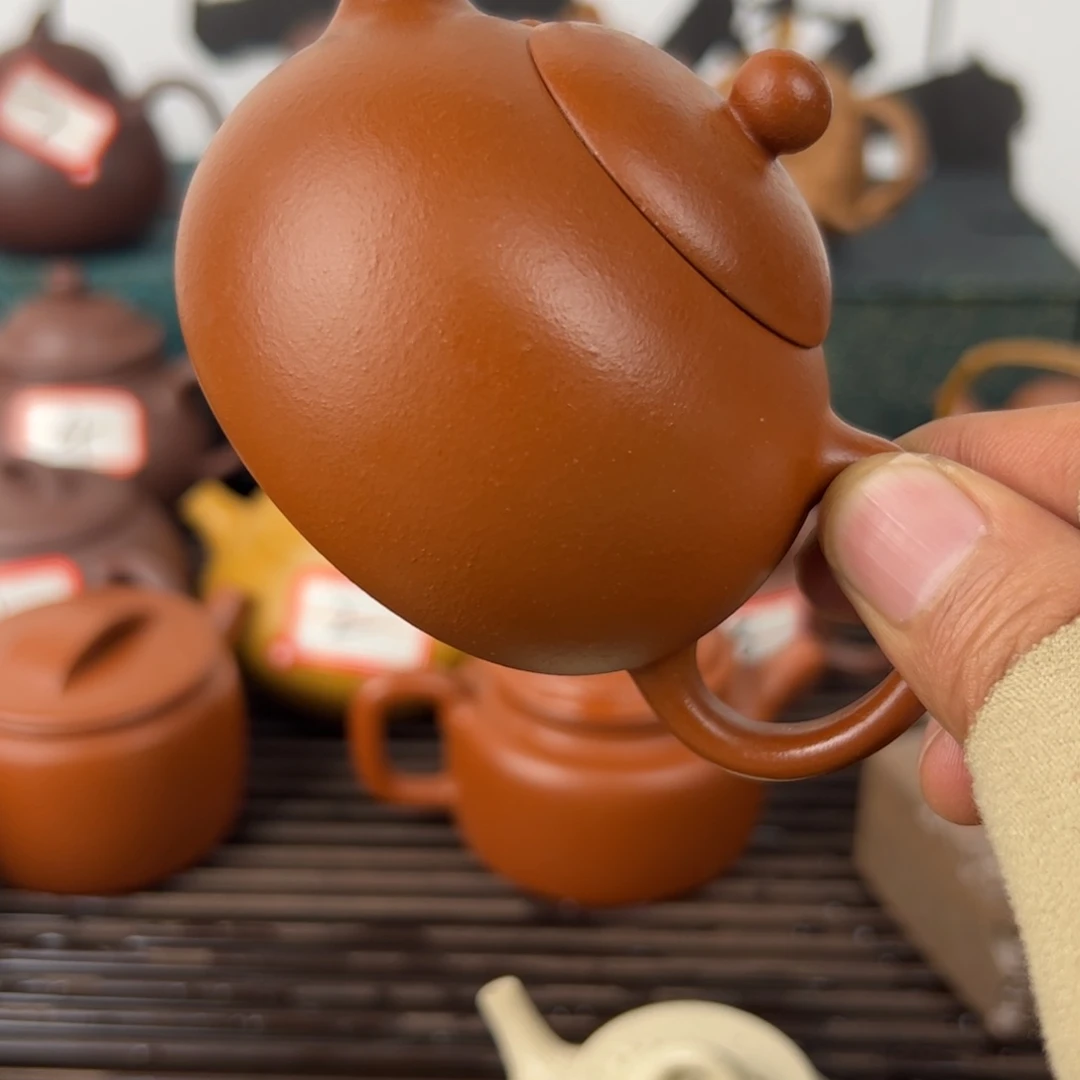 紫砂茶壶D**** 半手工微瑕西施