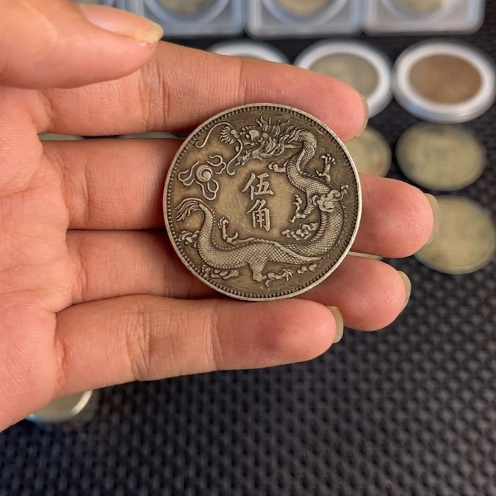 金属大头龙洋船洋工艺品