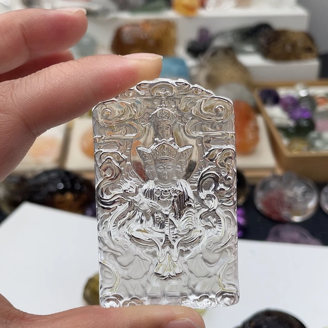 水晶颈饰未镶嵌李**?定制