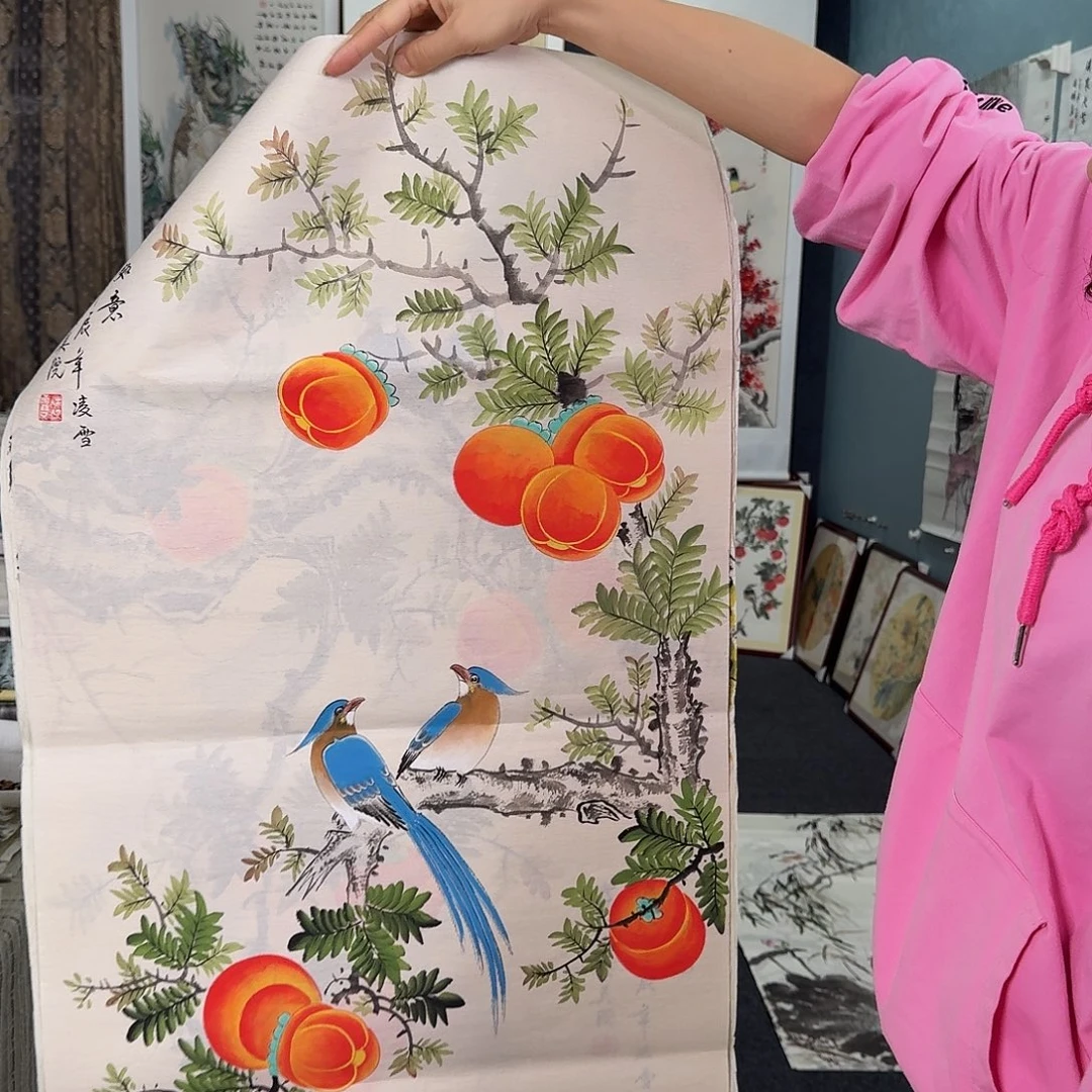 纯手绘的好看作品