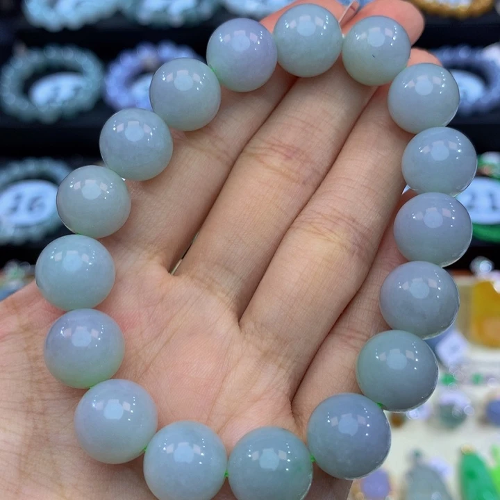 翡翠未镶嵌颈饰翡翠12