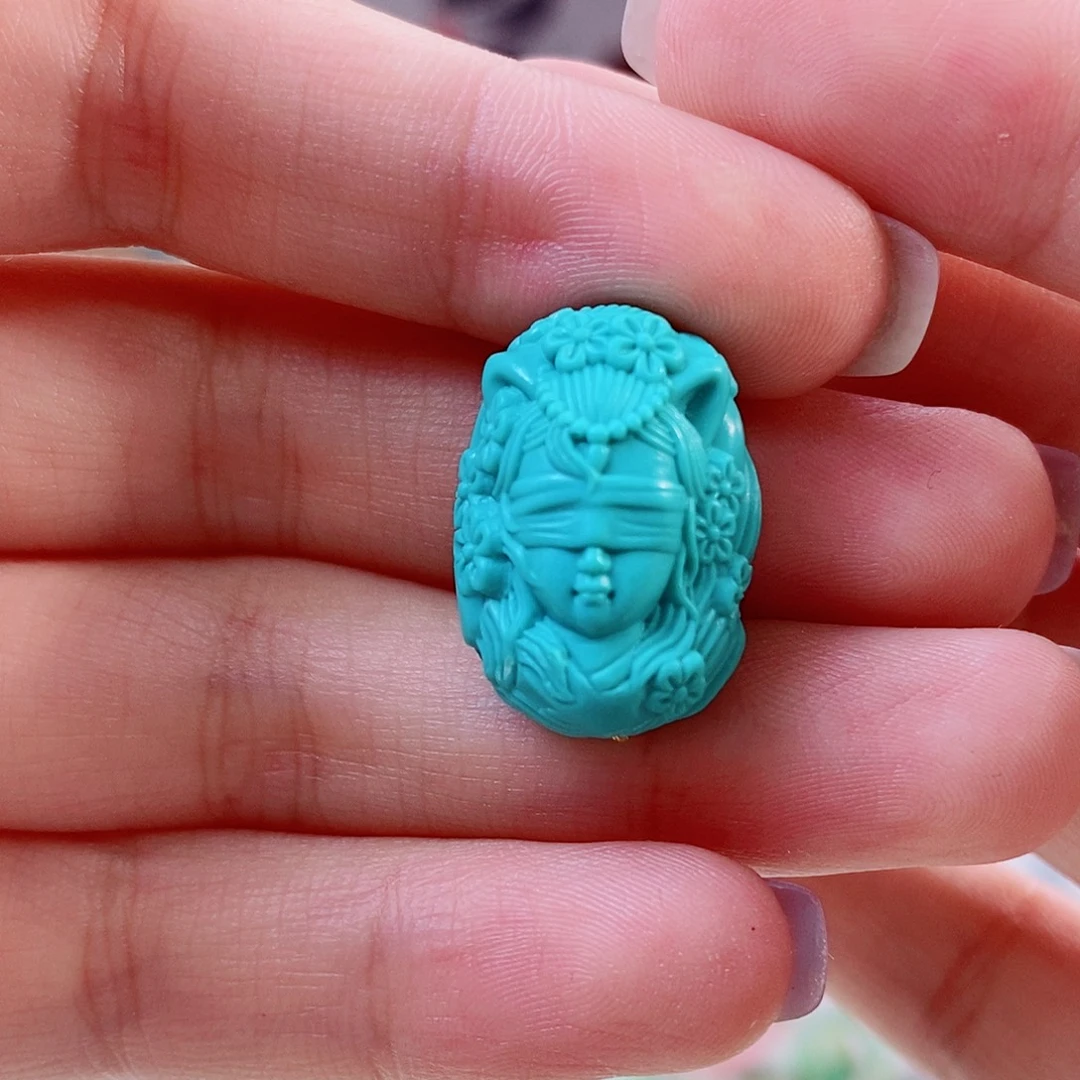 未镶嵌绿松石珠宝奇石