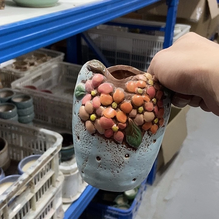 花盆单场满9.9发货9*13蓝