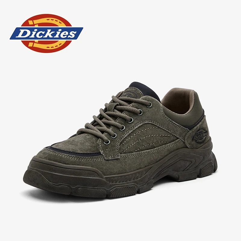 Dickies户外运动工装鞋男款2025秋冬新款登山徒步板鞋男鞋厚底鞋