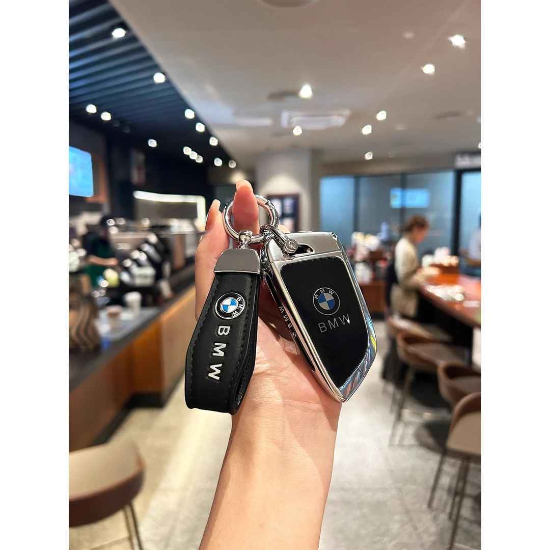 适用于宝马3系钥匙套新款330li包5系6系7系X1X2X3X5X7三系车壳扣