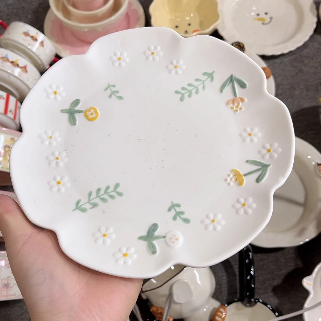 小雏菊平盘陶瓷餐具系列