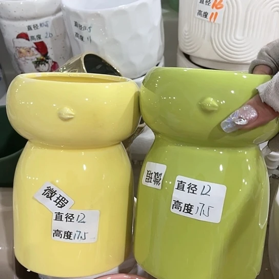 陶瓷外贸尾货多肉绿植陶瓷花盆