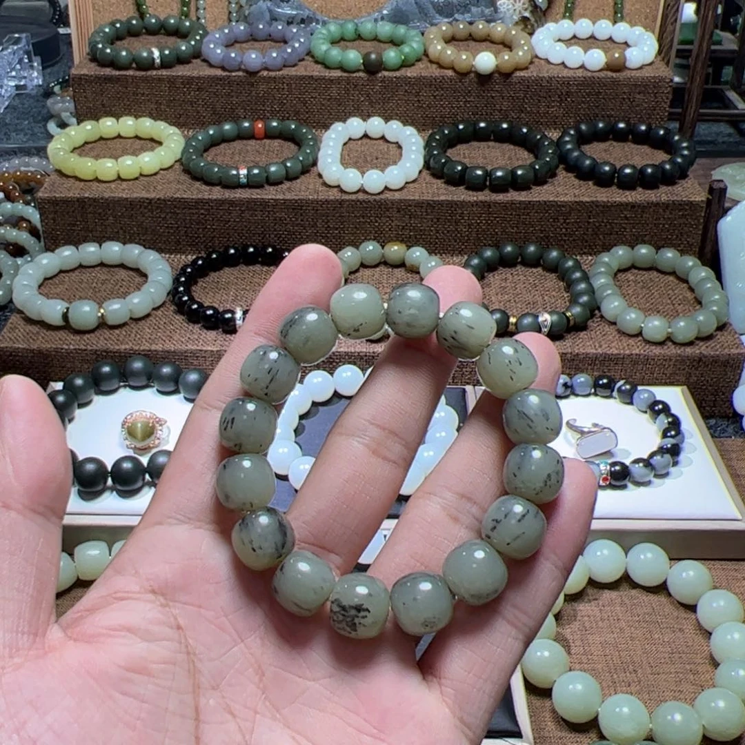 未镶嵌手链和田玉（糖玉）