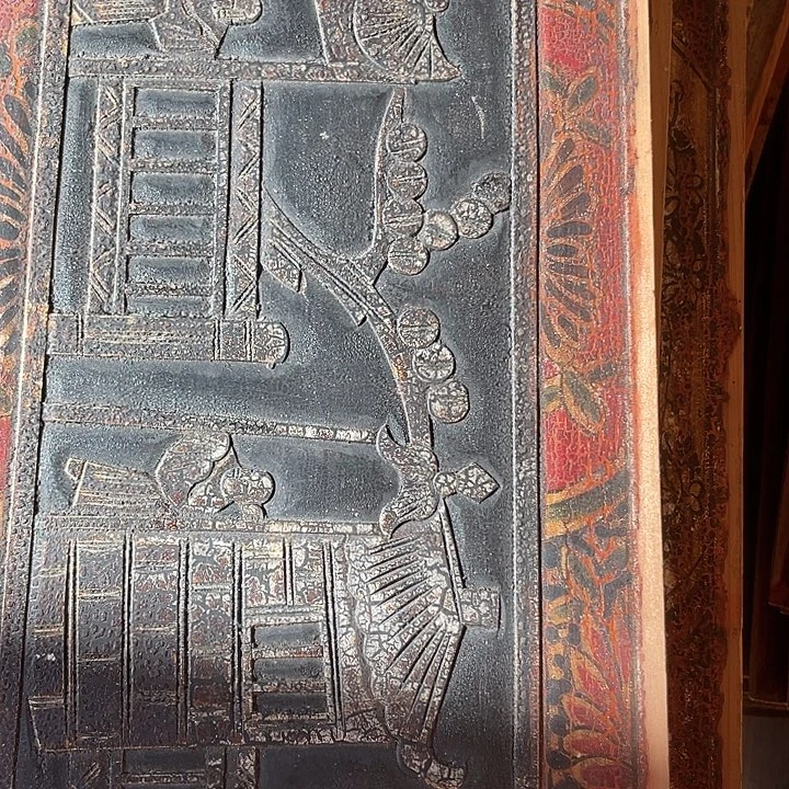 博***画木雕木头木头5片120