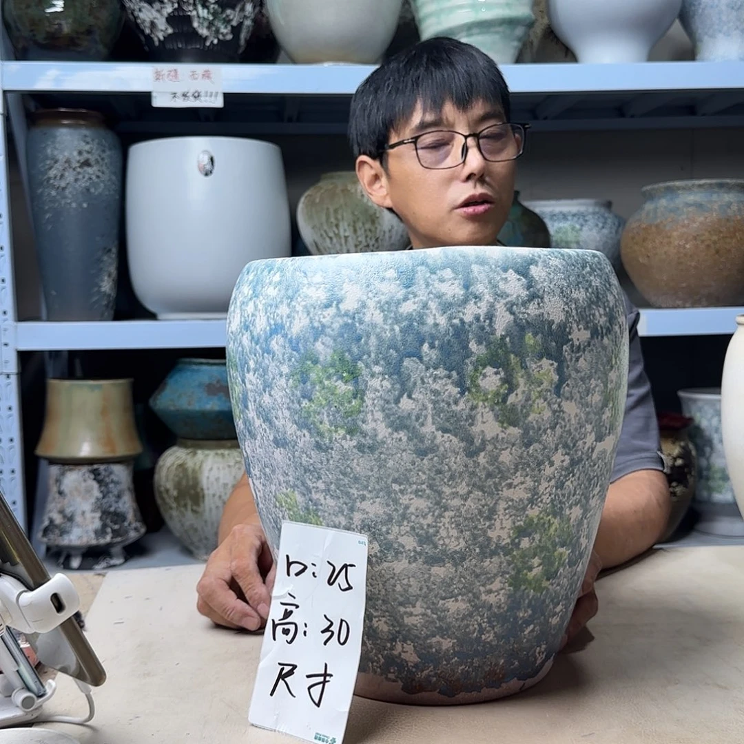 25@30 紫砂花盆尺寸