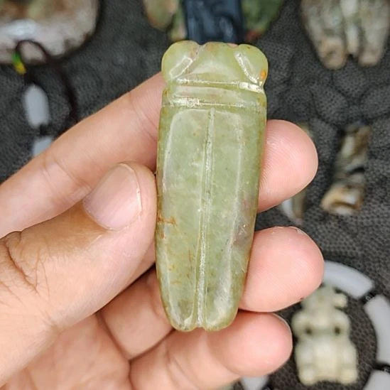 把件龙脊菩提物件优美，欢迎咨询