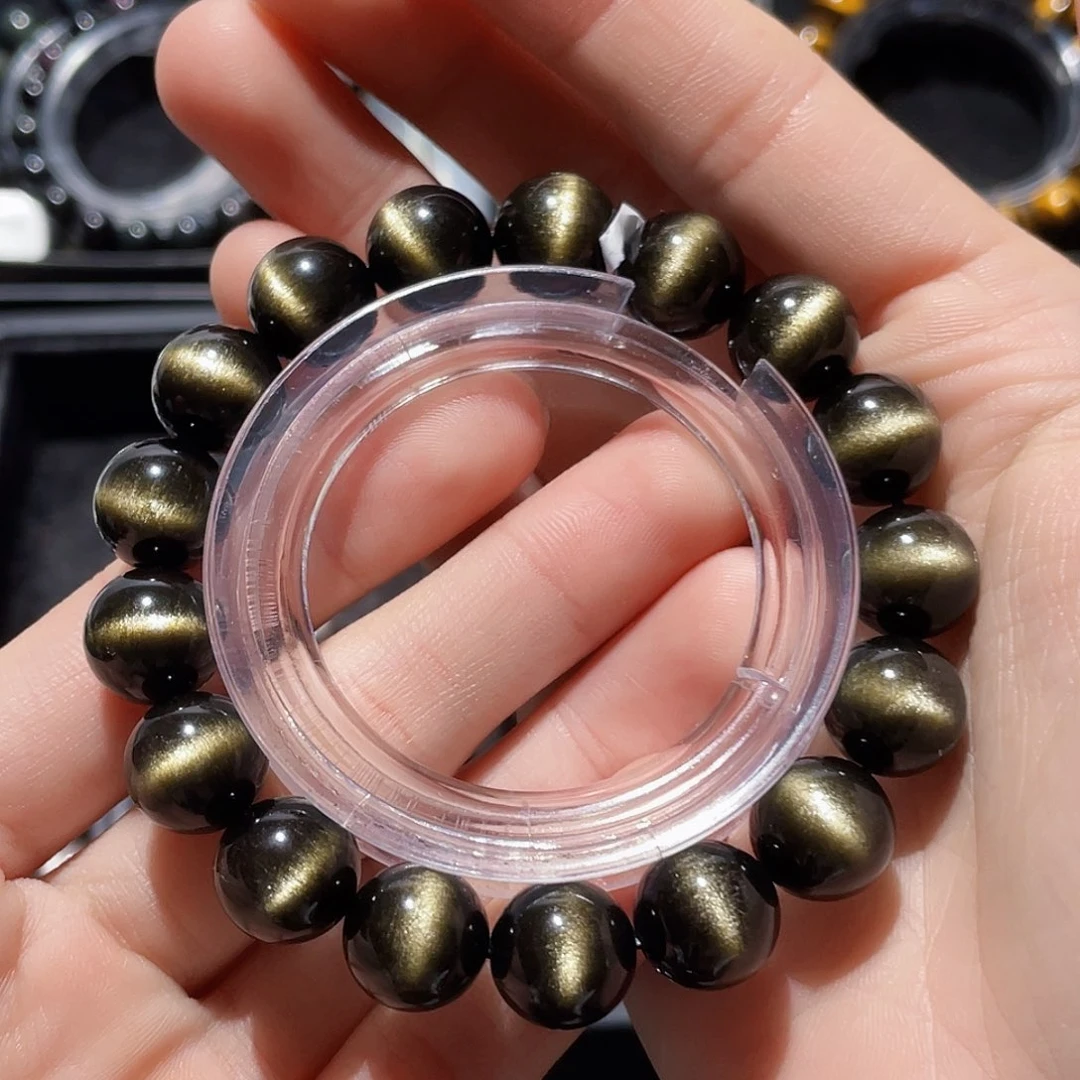 黑曜岩手链未镶嵌c**n