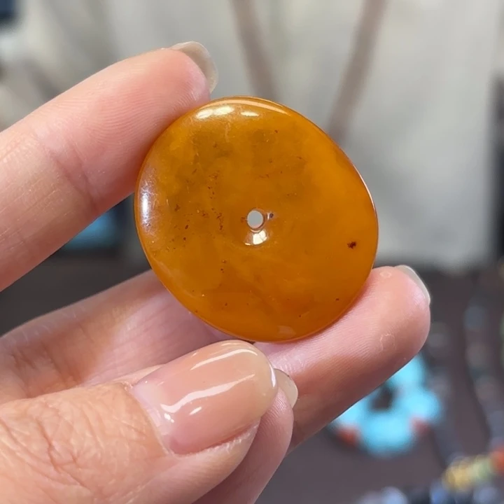 蜜蜡颈饰未镶嵌蜜蜡