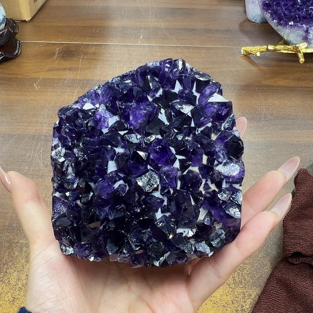 紫晶摆件未镶嵌晶体