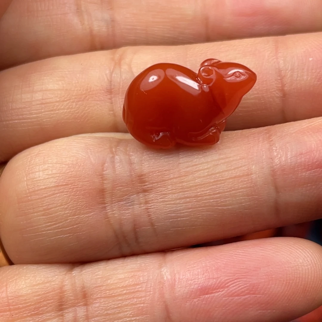 南红玛瑙未镶嵌颈饰