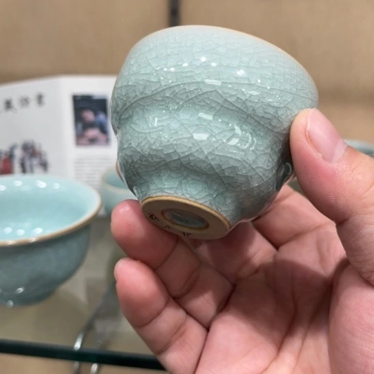 瓷片陶瓷茶具汝瓷茶具