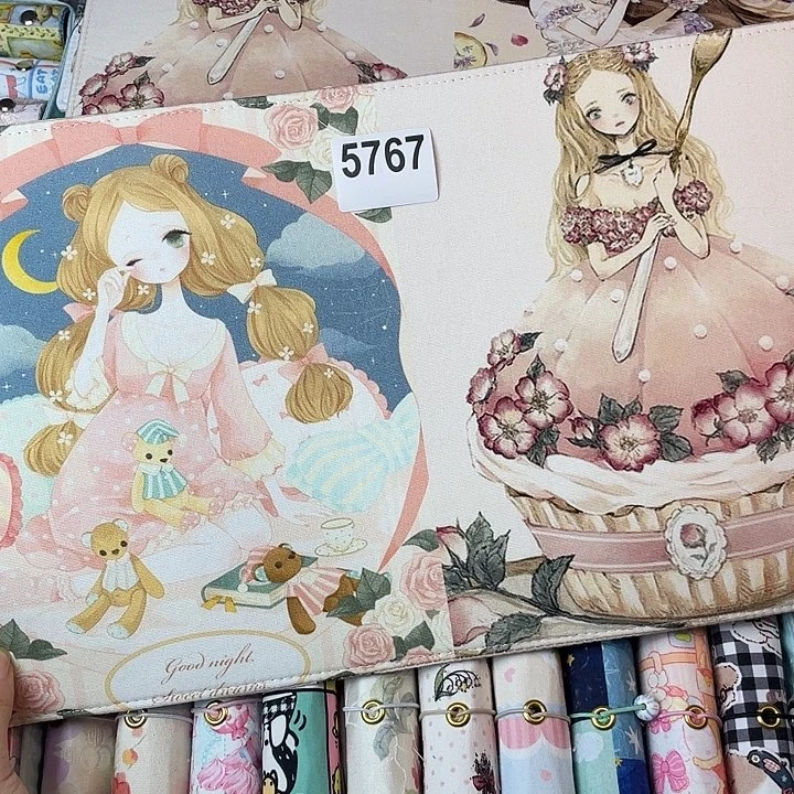 织绣A5活页不加纸5767