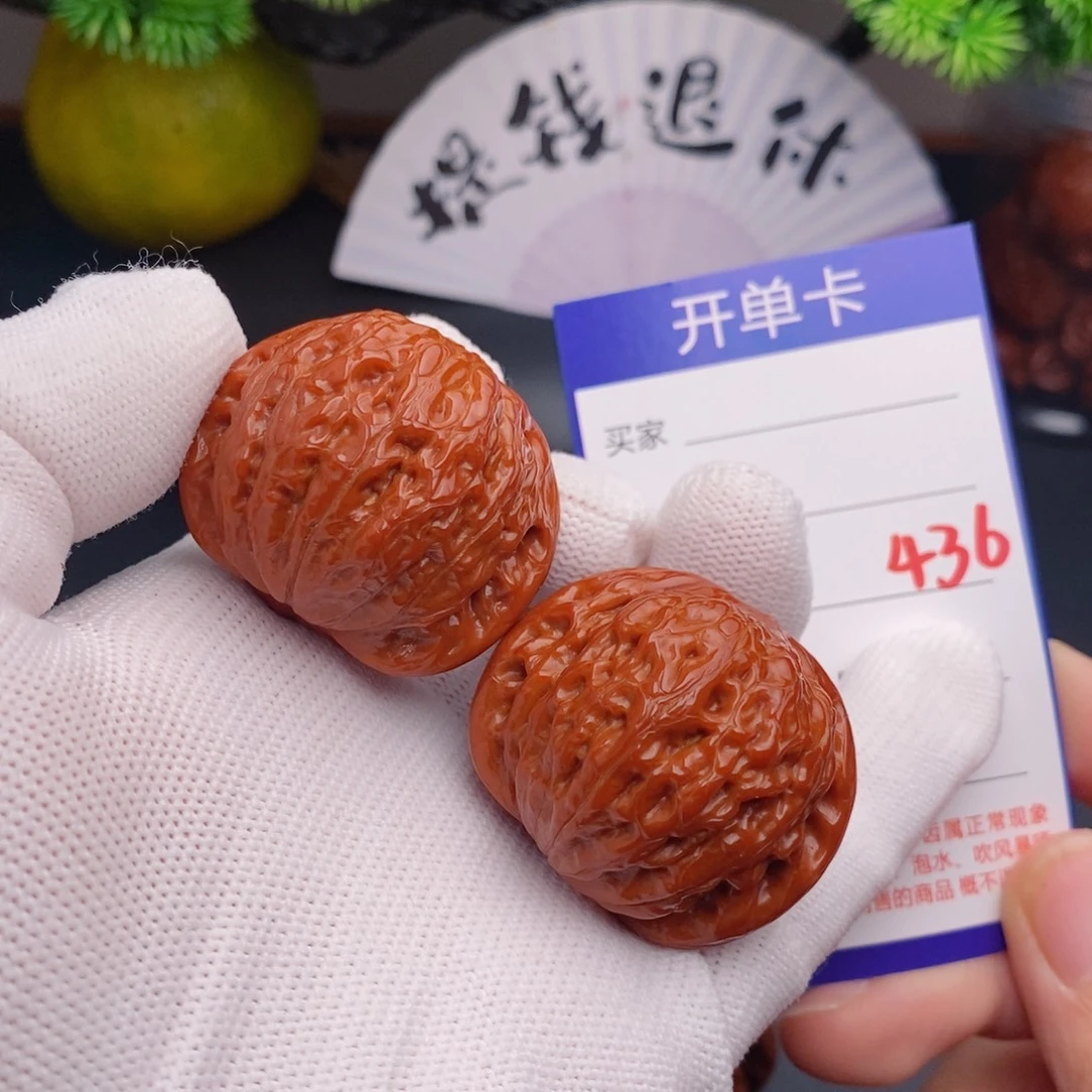 把件文玩核桃40铁锤436