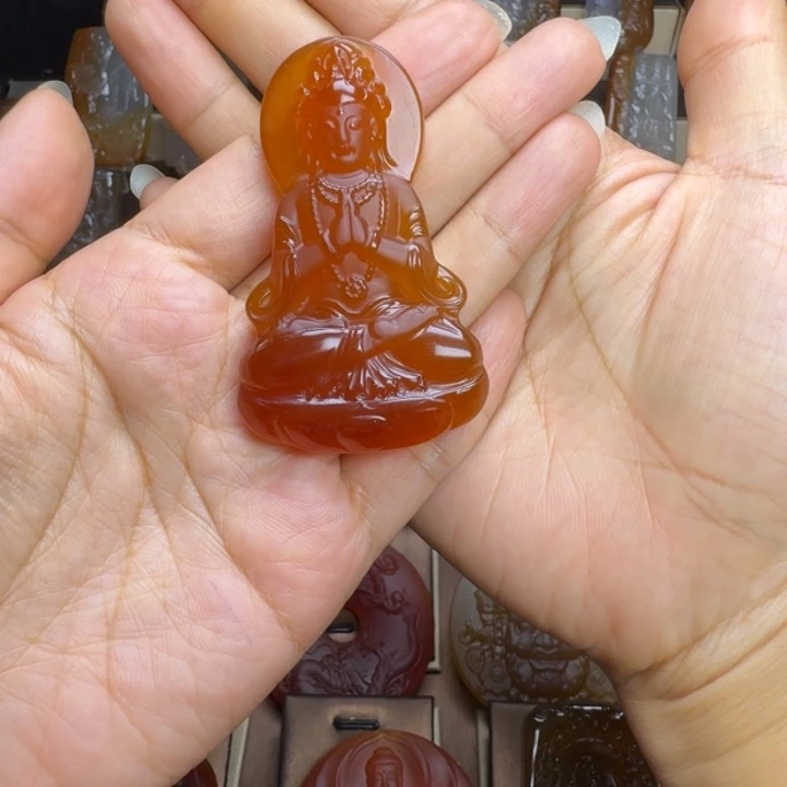 睿***麻未镶嵌颈饰玛瑙/玉髓