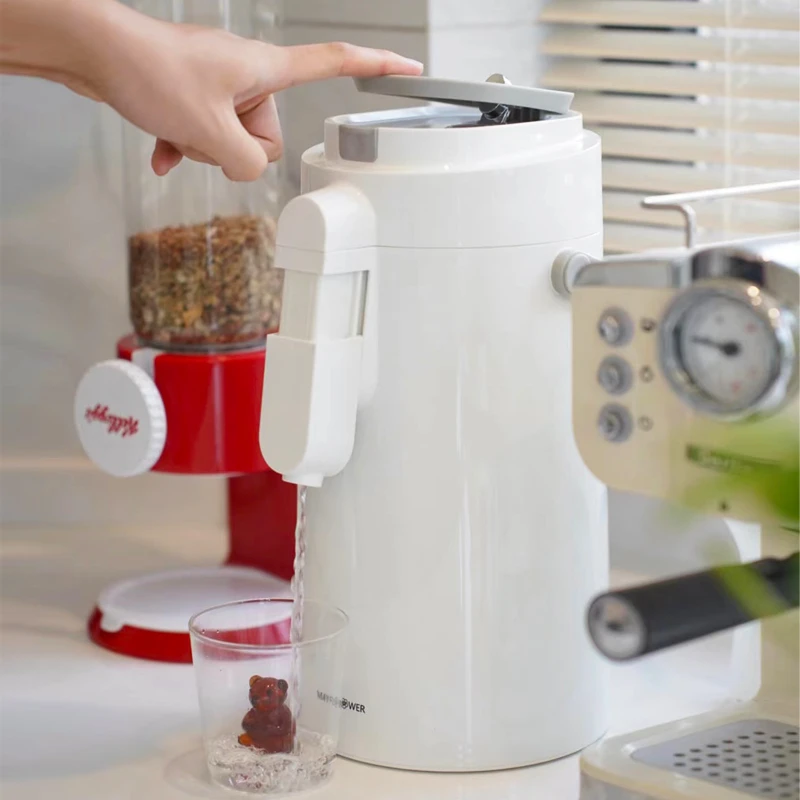 五月花气压式热水瓶保温热水壶开水瓶保温壶家用大容量保温水壶