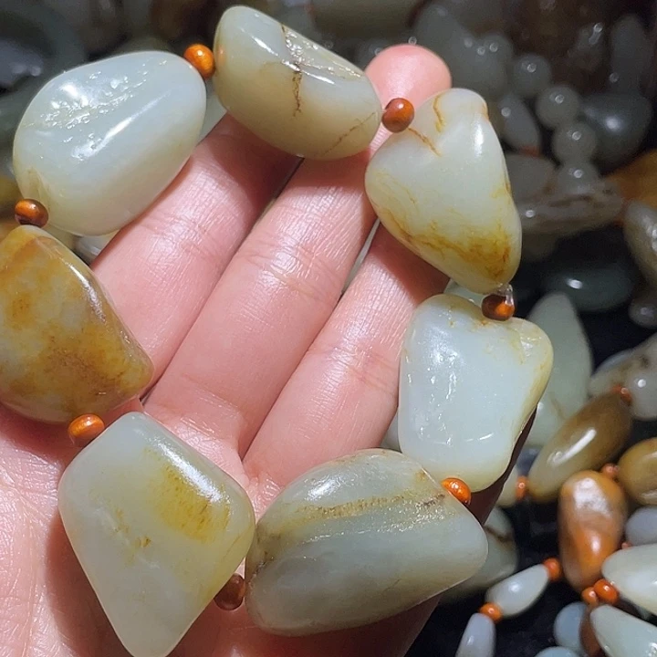 未镶嵌手链和田玉郑*康