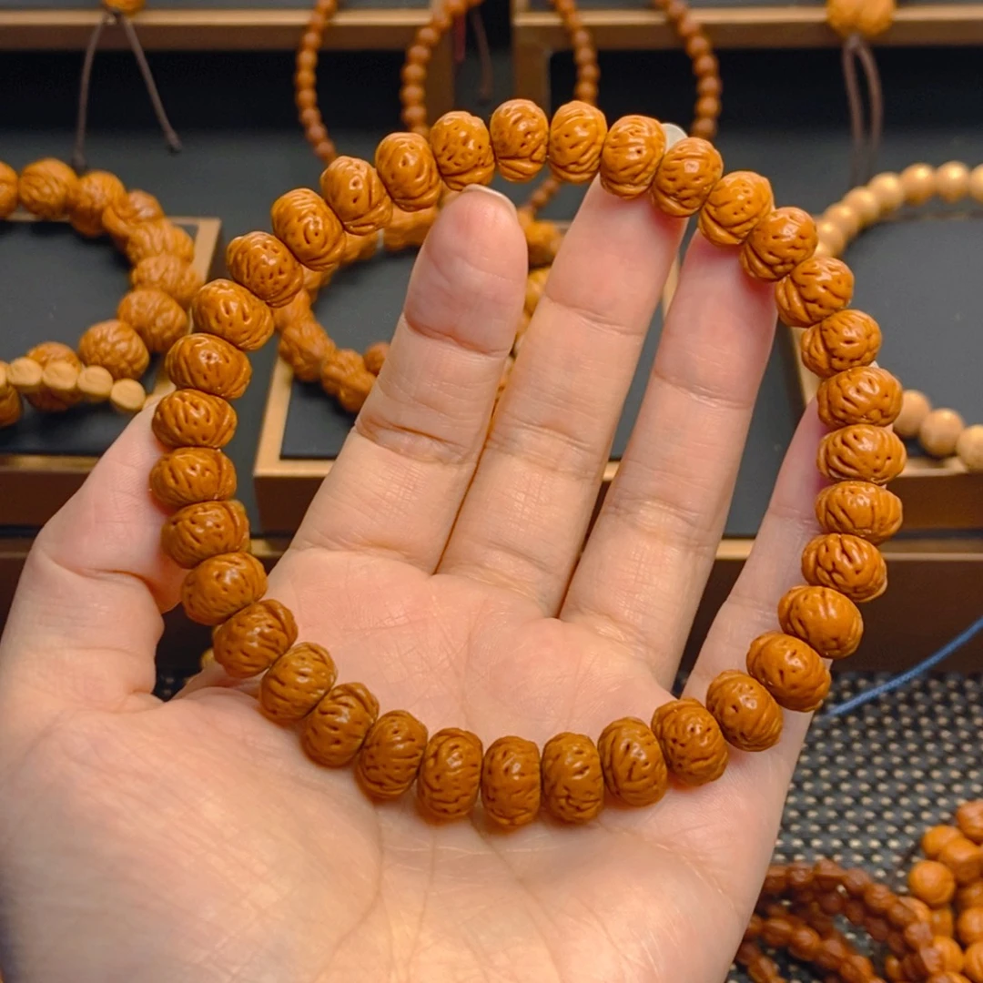 破***碎桃核吊坠秦岭森林11