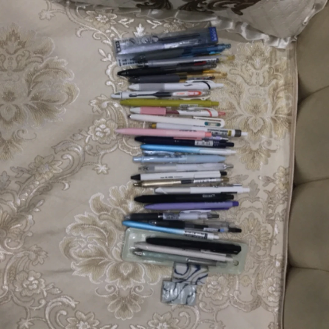 热门型号中性笔刷题考试按动式速干水笔套装