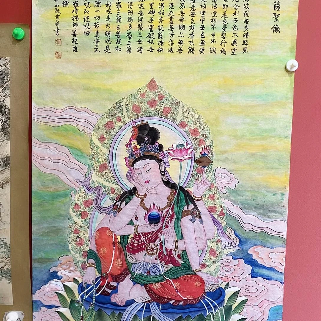 国画大风堂嫡传-侯果山老师作品路